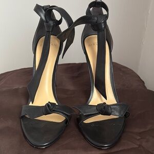 Designer Alexandre BIRMAN Black Women's Heels, Size 40 (10), worn once.